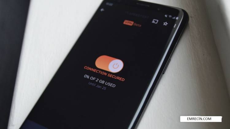 Okla Speedtest Android  mobil uygulamasında VPN kullanmaya başladı.